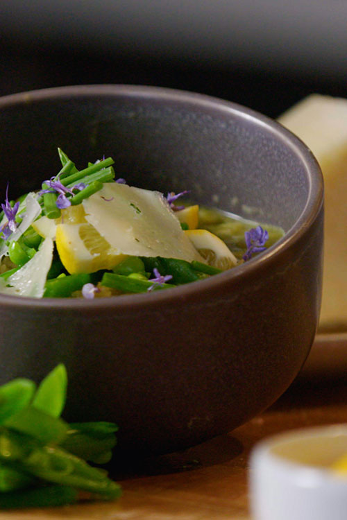 Snap Pea & Tarragon Risotto